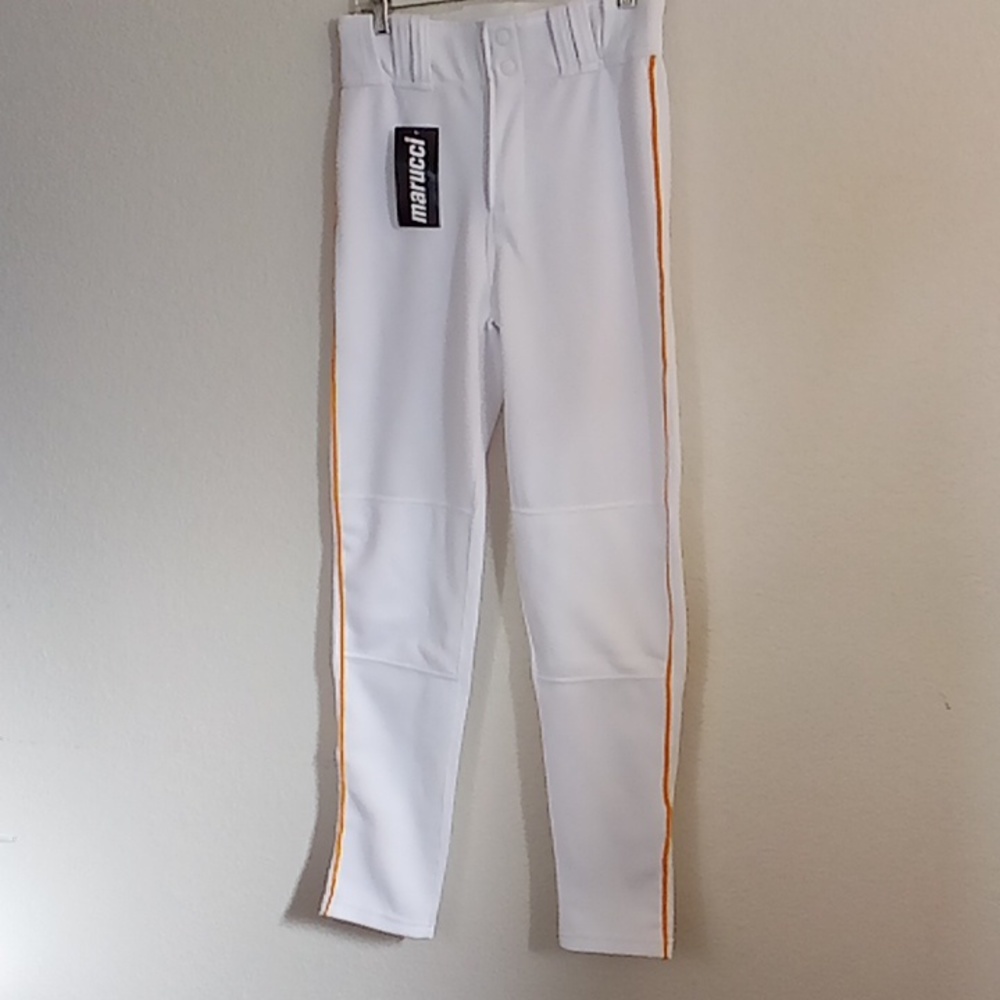 NEW MARUCCI Baseball Size S White-Yellow Colors A25